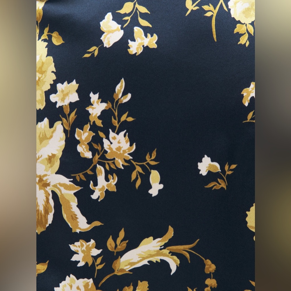 solay silk dress reformation Reformation Solay Silk Dress Divinity Floral